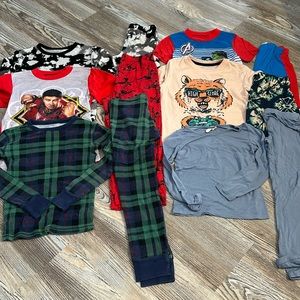 Boys Pajama Lot Size 6/7